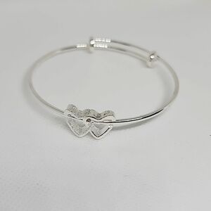 Double Heart 💕 Love ❤️ Bracelet NWT!!